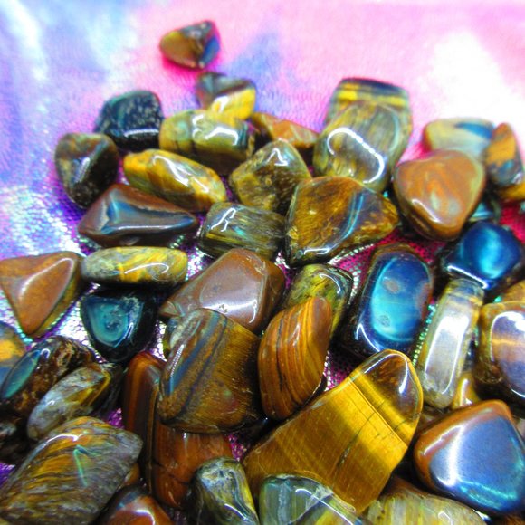 Tiger Eye Tumbled 5 Ounce Grid Set - Picture 4 of 6